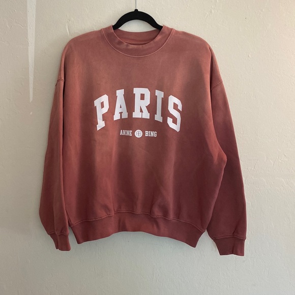 Anine Bing Tops - NWT Anine Bing Paris Sweatshirt